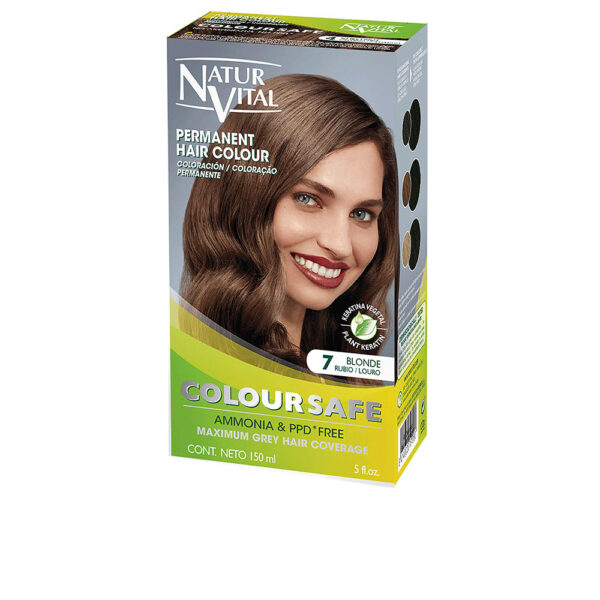 COLOURSAFE permanent hair color #7-blonde