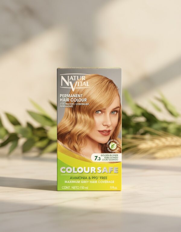 COLOURSAFE permanent hair color #7.3 - golden blonde