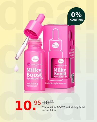 7days MILKY BOOST revitalizing facial serum 20 ml