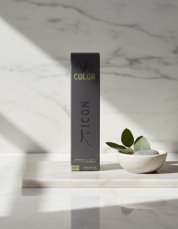 ECOTECH COLOR natural color #4.5 medium mahogany brown