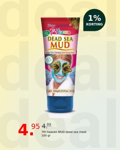 7th heaven MUD dead sea mask 100 gr