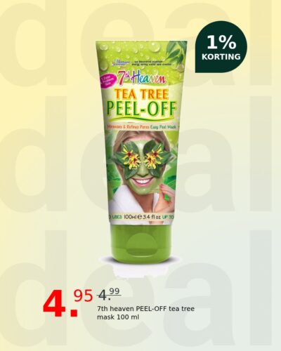 7th heaven PEEL-OFF tea tree mask 100 ml