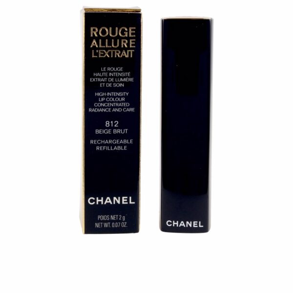 Chanel ROUGE ALLURE L'EXTRAIT refillable lipstick #812 brut beige 2 gr