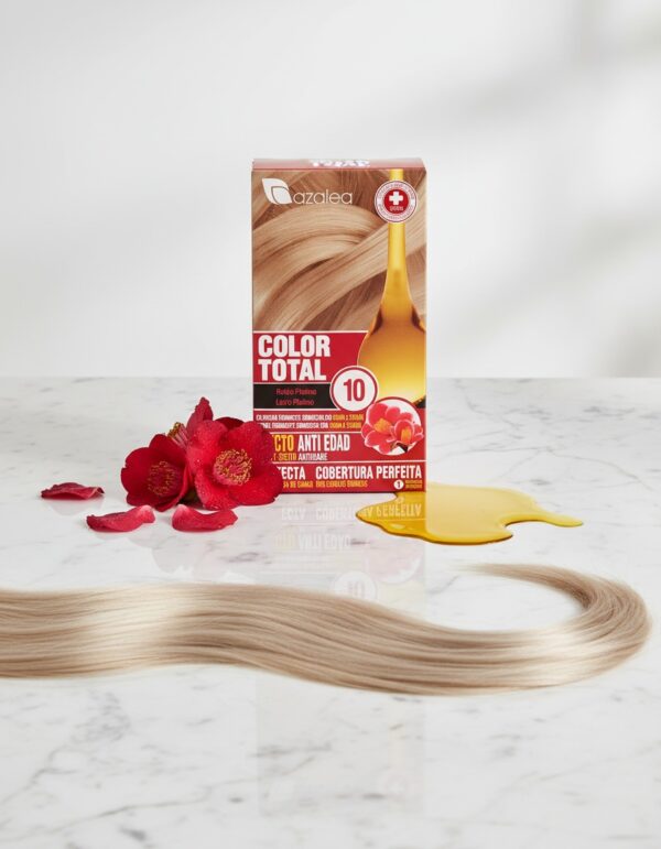 COLOR TOTAL #10-rubio platino 1 u