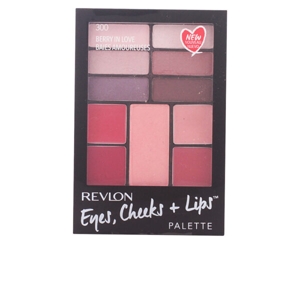 Revlon mass market PALETTE eyes, cheeks + lips #300-berry in love 1 u