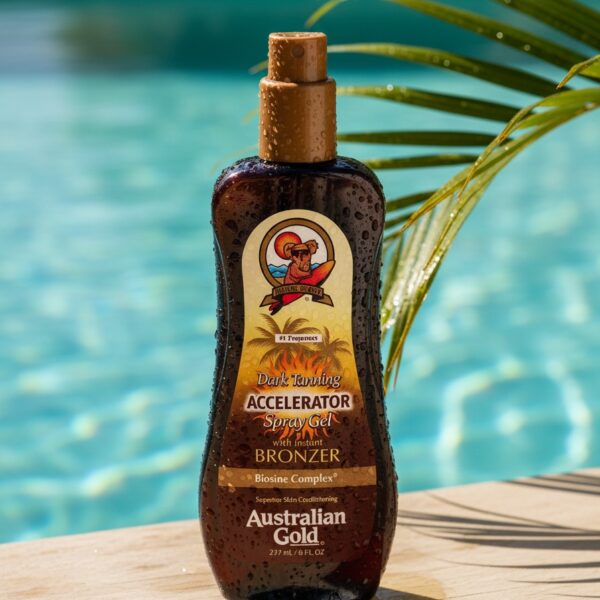 ACCELERATOR with bronzer spray gel 237 ml