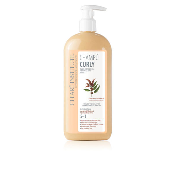 ClearÉ institute CHAMPÚ CURLY rizos definidos hidratación brillo 400 ml