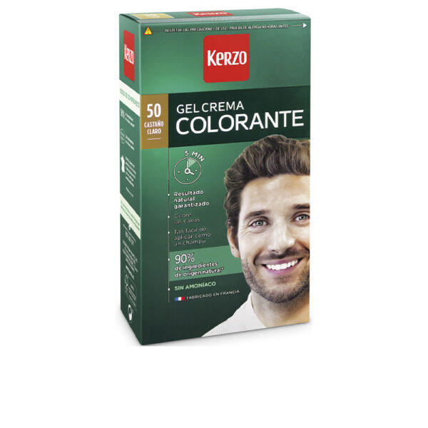 TINTE PARA HOMBRE gel-crema #50 castaño claro 100 gr