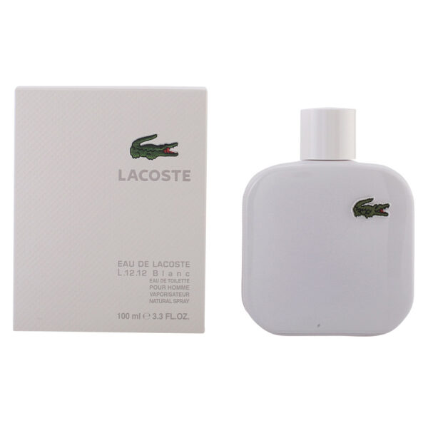 EAU DE LACOSTE L.12.12 BLANC POUR HOMME eau de toilette spray 100 ml