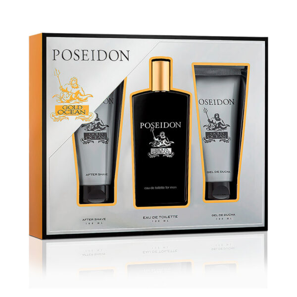 POSEIDON GOLD OCEAN FOR MEN LOT 3 pcs