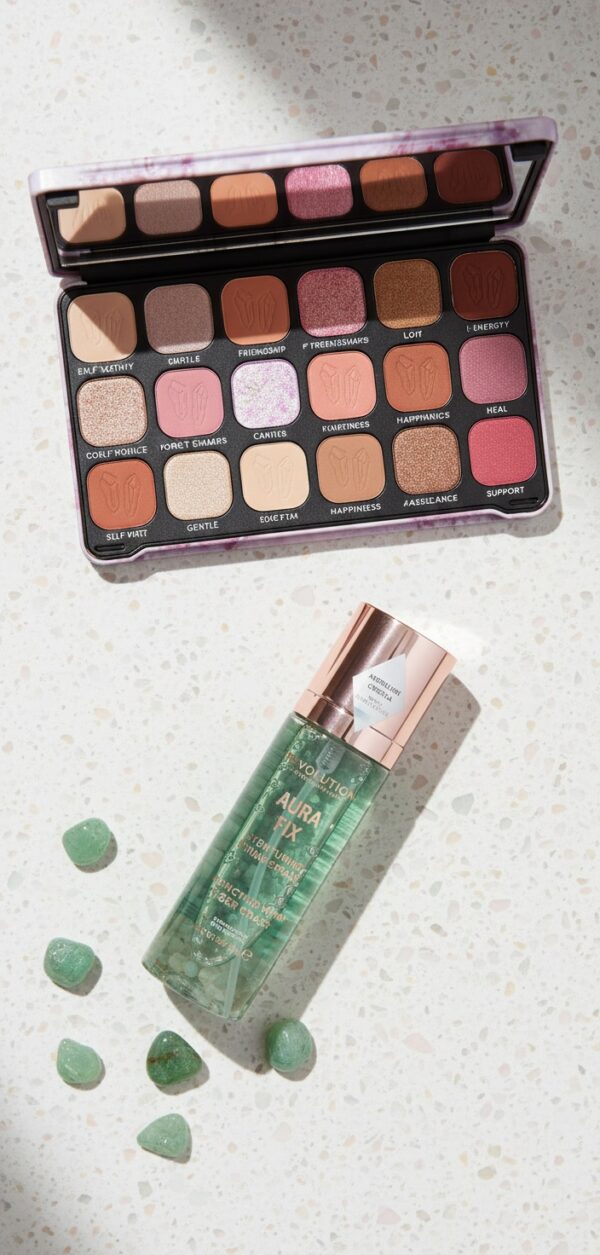 Revolution make up CRYSTAL AURA ESTUCHE 2 pz