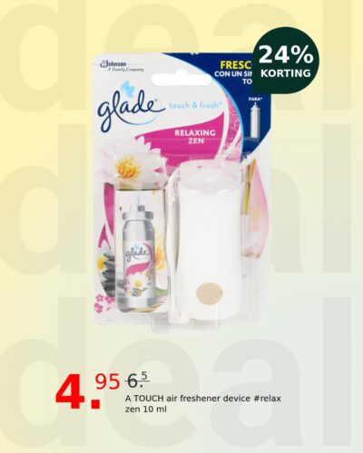 A TOUCH air freshener device #relax zen 10 ml