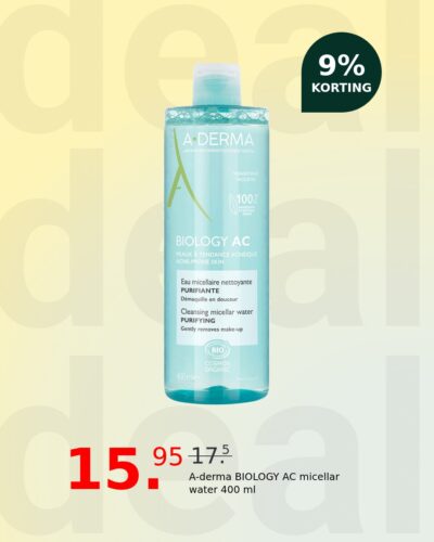 A-derma BIOLOGY AC micellar water 400 ml