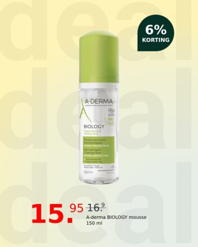A-derma BIOLOGY mousse 150 ml