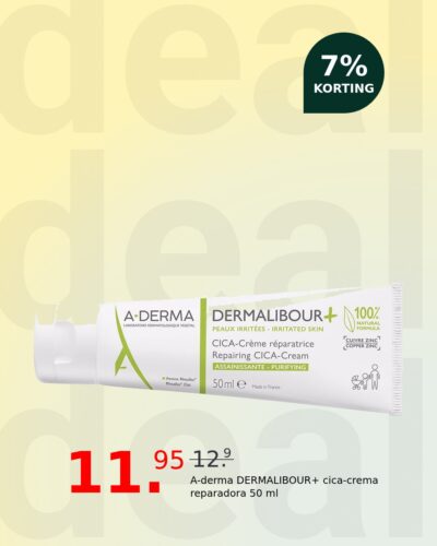 A-derma DERMALIBOUR+ cica-crema reparadora 50 ml