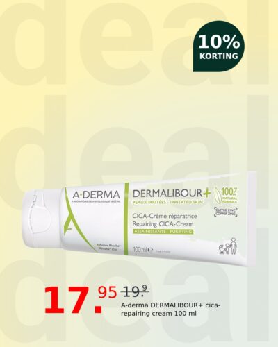 A-derma DERMALIBOUR+ cica-repairing cream 100 ml