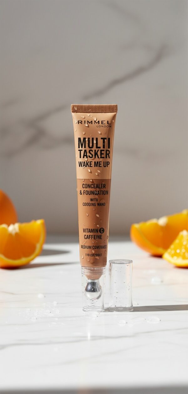 MULTITASKER WAKE ME UP concealer and foundation #Warm Coconut 20 ml