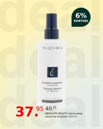 ABSOLUTE BEAUTY ylang-ylang cleansing emulsion 250 ml