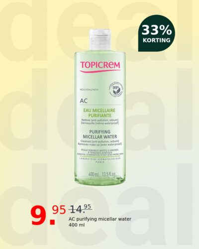 AC purifying micellar water 400 ml