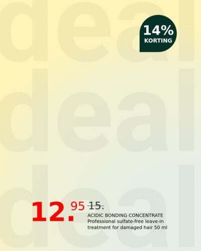 ACIDIC BONDING CONCENTRATE Professional sulfate-free leave-in treatment for damaged hair 50 ml