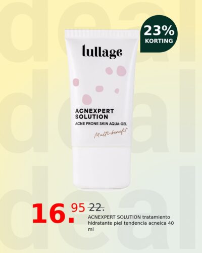 ACNEXPERT SOLUTION tratamiento hidratante piel tendencia acneica 40 ml