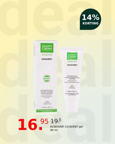 ACNIOVER CICAVENT gel 40 ml