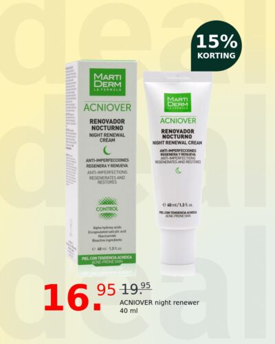 ACNIOVER night renewer 40 ml