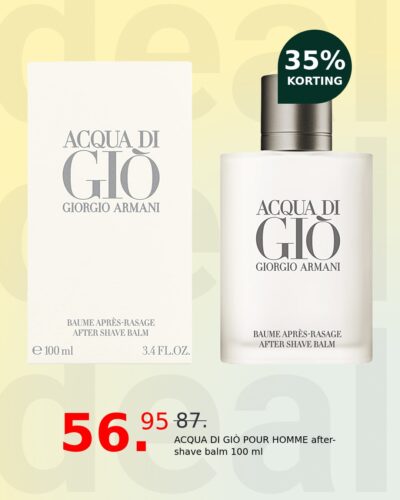 ACQUA DI GIÒ POUR HOMME  after-shave balm 100 ml