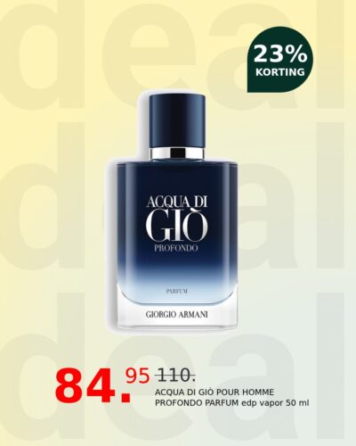 ACQUA DI GIÒ POUR HOMME PROFONDO PARFUM edp vapor 50 ml