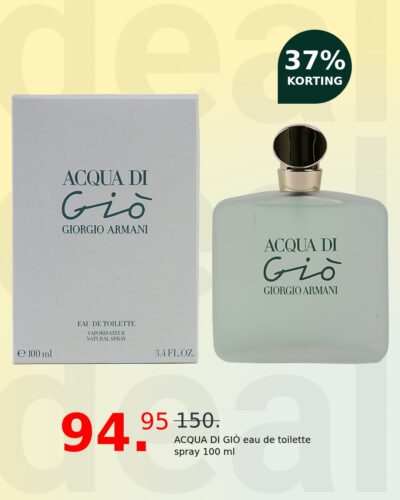 ACQUA DI GIÒ eau de toilette spray 100 ml
