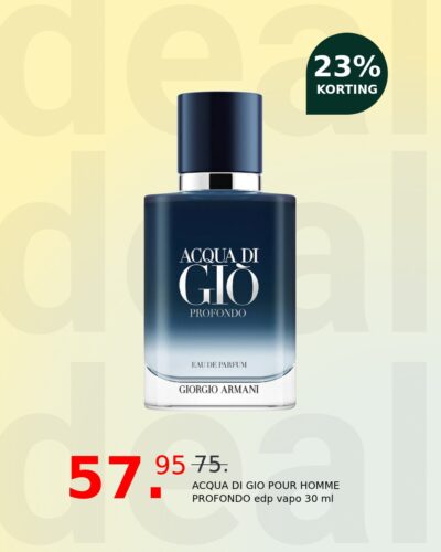 ACQUA DI GIO POUR HOMME PROFONDO edp vapo 30 ml