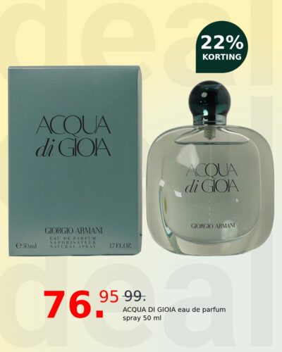ACQUA DI GIOIA eau de parfum spray 50 ml