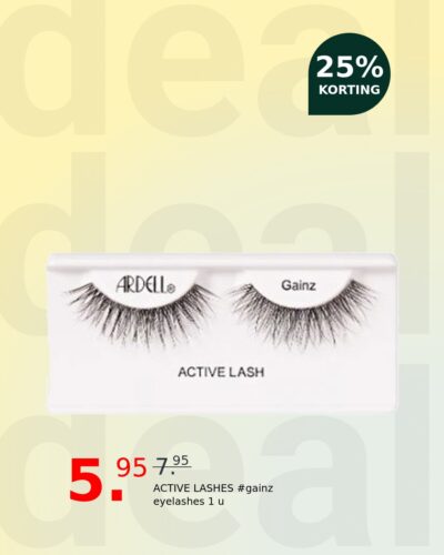 ACTIVE LASHES #gainz eyelashes 1 u