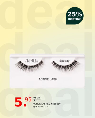 ACTIVE LASHES #speedy eyelashes 1 u
