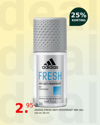 ADIDAS FRESH ANTI-PERSPIRANT 48H deo roll-on 50 ml