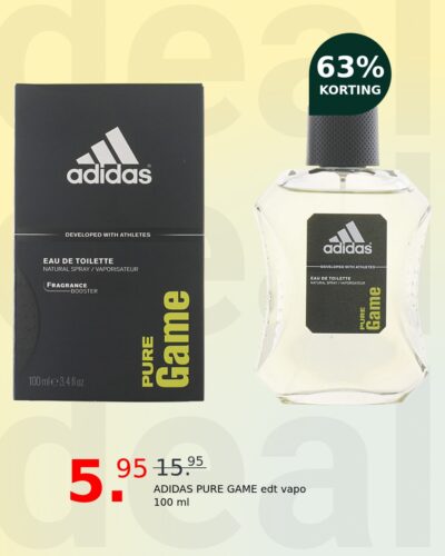 ADIDAS PURE GAME edt vapo 100 ml