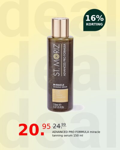 ADVANCED PRO FORMULA miracle tanning serum 150 ml