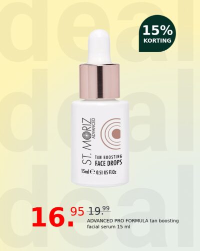 ADVANCED PRO FORMULA tan boosting facial serum 15 ml