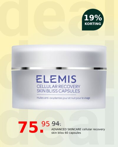ADVANCED SKINCARE cellular recovery skin bliss 60 capsules
