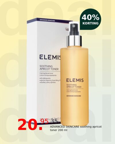 ADVANCED SKINCARE soothing apricot toner 200 ml