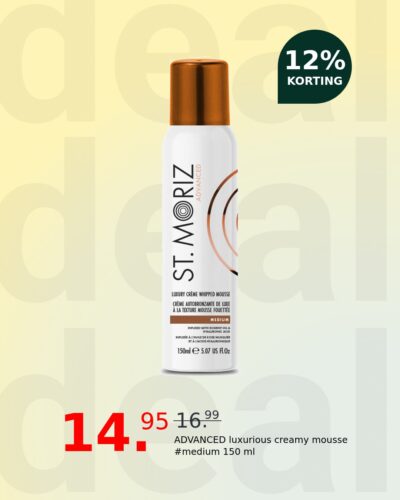 ADVANCED luxurious creamy mousse #medium 150 ml