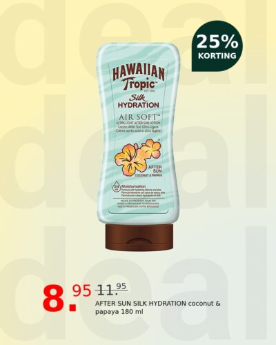 AFTER SUN SILK HYDRATION coconut & papaya 180 ml