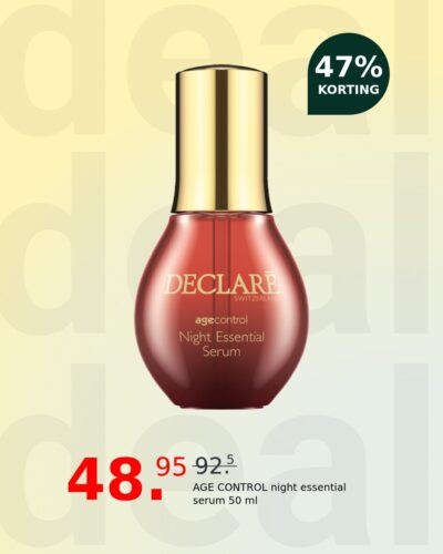 AGE CONTROL night essential serum 50 ml