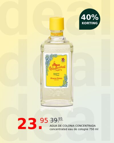 AGUA DE COLONIA CONCENTRADA concentrated eau de cologne 750 ml