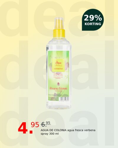 AGUA DE COLONIA agua fresca verbena spray 300 ml