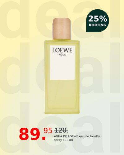 AGUA DE LOEWE eau de toilette spray 100 ml