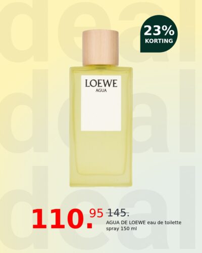 AGUA DE LOEWE eau de toilette spray 150 ml