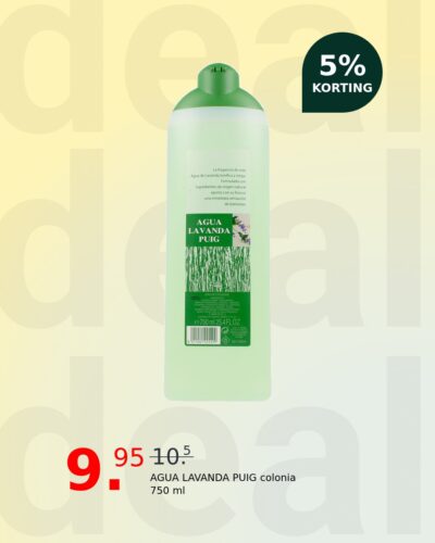 AGUA LAVANDA PUIG colonia 750 ml