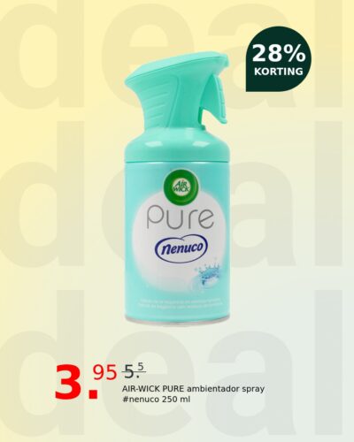 AIR-WICK PURE ambientador spray #nenuco 250 ml