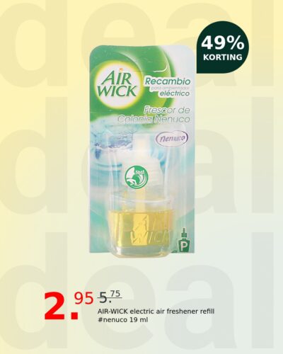 AIR-WICK electric air freshener refill #nenuco 19 ml